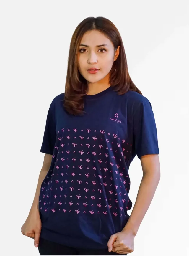 Kaos Lengan Pendek Anizah Khimar